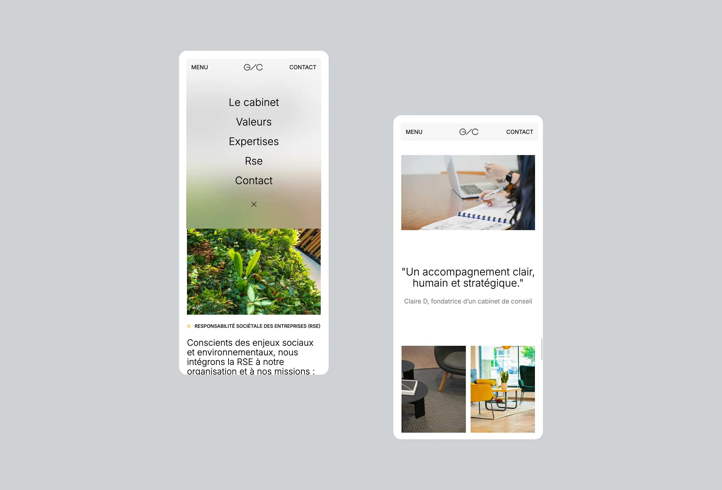 Vue portrait droite globalconseil