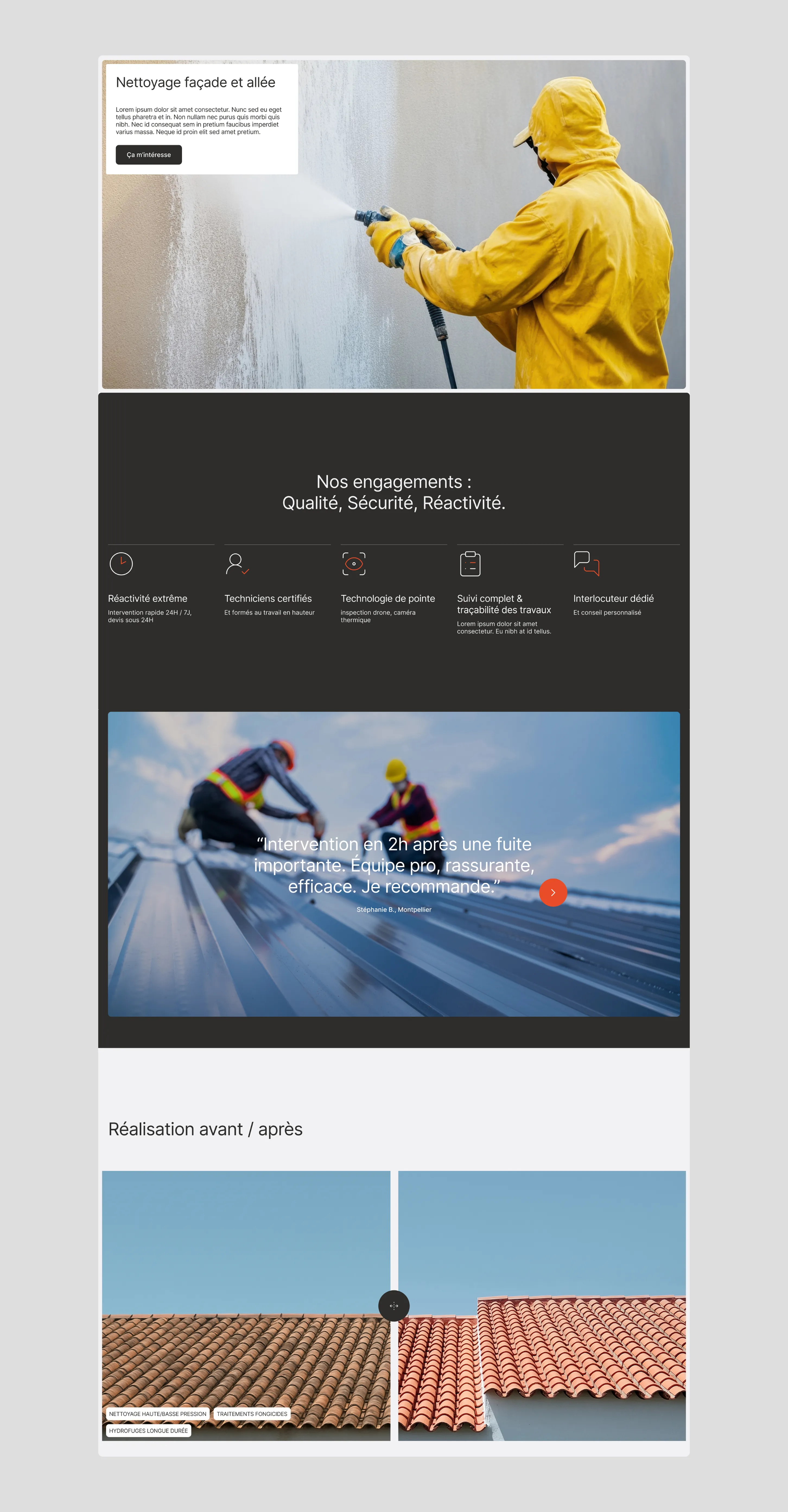 Vue paysage formulaire roujtuil