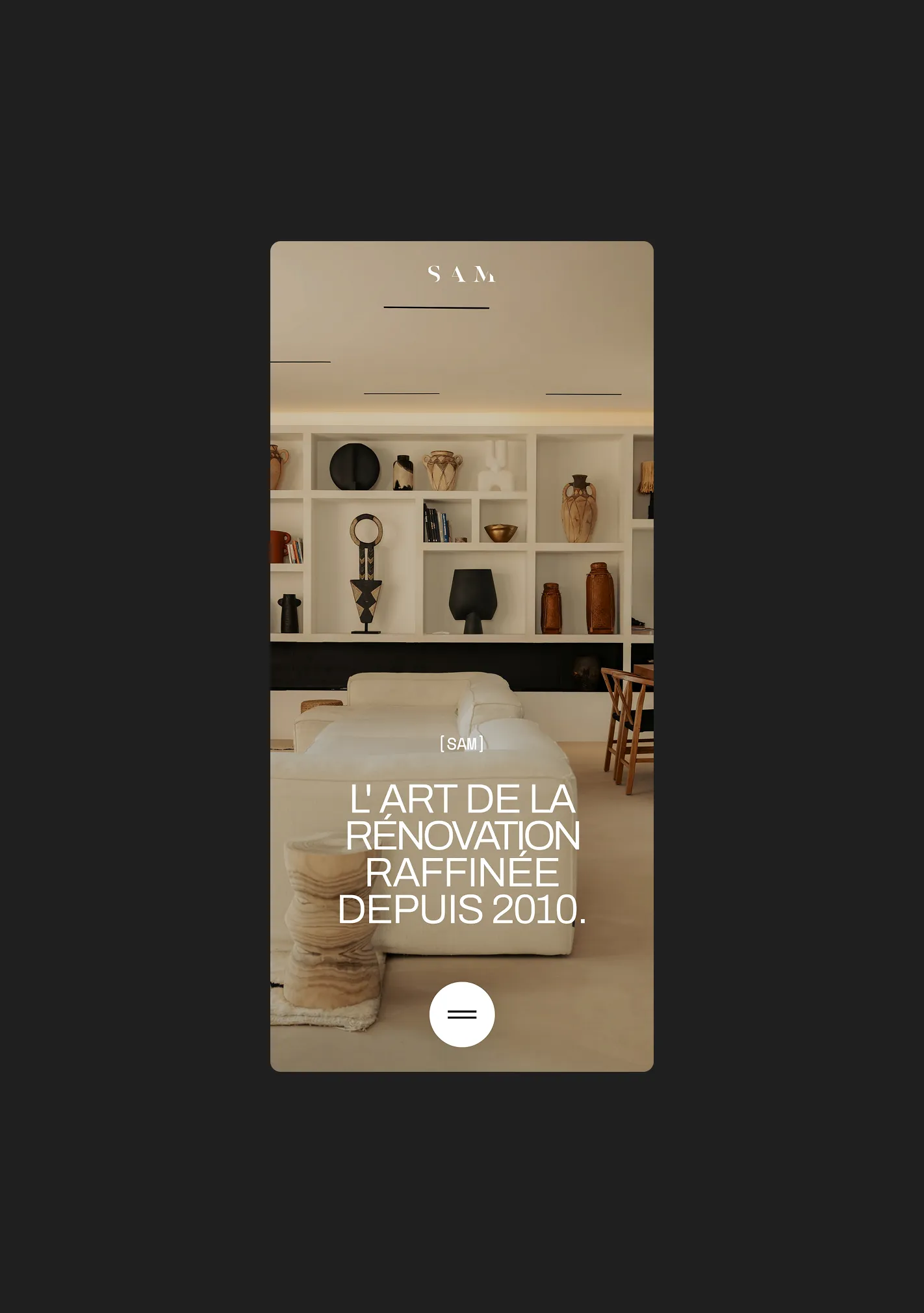 Vue portrait paysage sam